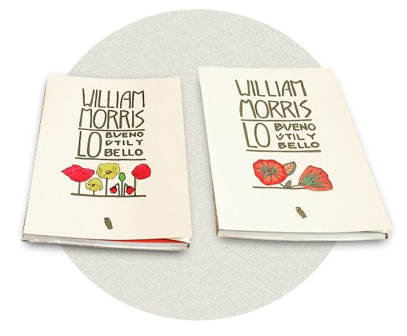 Dos libros de WIlliam Morris